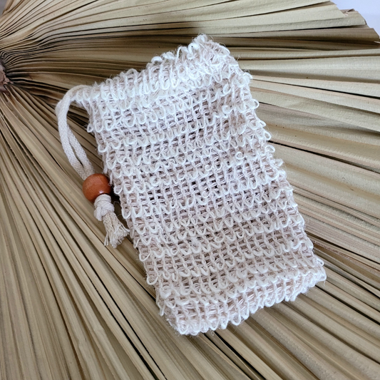 Sisal Exfoliating Soap Bag