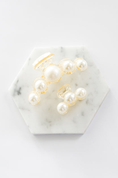 Tide Pearl Claw Clip Set
